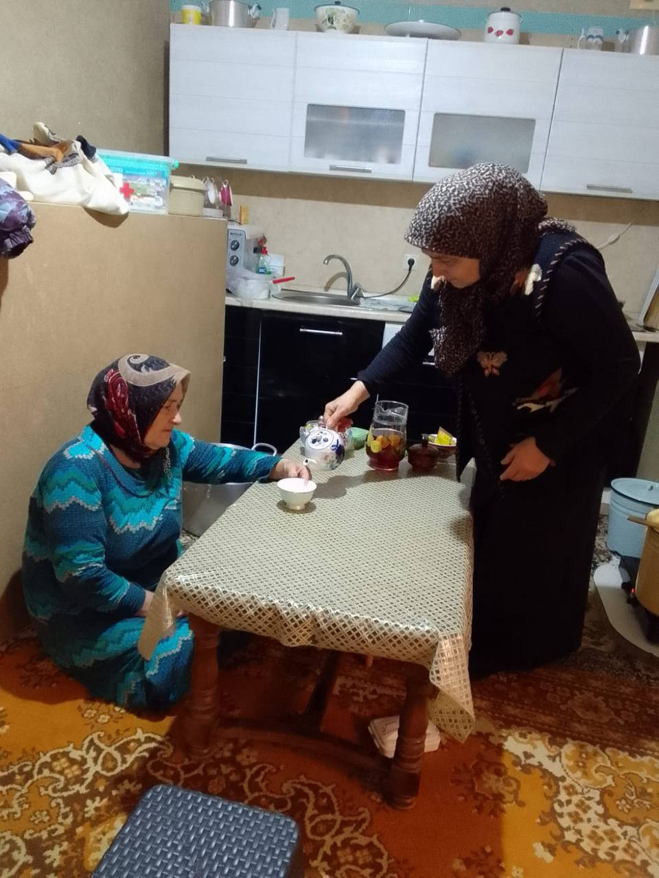 Оказании социальных услуг подопечной.